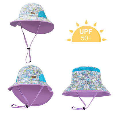 Letnia, oddychająca czapka z siatki UPF 50+ Dziecięce czapki przeciwsłoneczne ODM