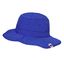 Niebieski 58cm UV 30+ Safari Sun Protection Bucket Hat z klapką na szyję