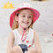 Upf 30+ Ochrona przeciwsłoneczna Dziecięce czapki kubełkowe Ekologiczne barwione