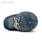 Niebieska bawełniana dżinsowa czapka z daszkiem damska regulowana 58cm ODM