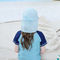 Regulowane czapki dziecięce z szerokim rondem UV 50+ 100% bawełna