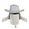 Outdoor 60cm Damskie kapelusze przeciwsłoneczne Kapelusz ochronny UV z osłoną na szyję