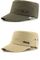 OEM ODM Cotton Cadet Regulowane czapki z daszkiem wojskowym Flat Top