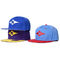 Logo haftu 3D Akrylowe czapki New Era z płaskim rondem Zatwierdzone przez SGS