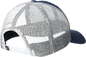 Męska bawełniana czapka z daszkiem Richardson 7 panelowa czapka typu trucker, płaska strukturalna płaska czapka z logo naszywki