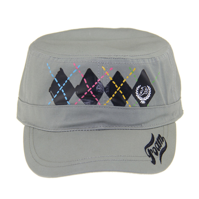 Mężczyźni Kobiety Wojskowe Baseball Hat Outdoor Bawełna Flat Top Army Cap OEM ODM