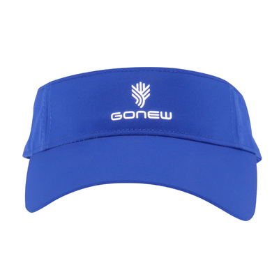 Niebieska wizytówka sportowa dla dam z odblaskowym logo