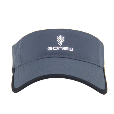 Polityester Tenis Visor Cap Słońce Visors Running Słońce Z Velcro Zamknięcie z tyłu