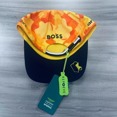 Niestandardowy poliester Repreve Tkanina z recyklingu Baseball Cap Trwałe kapelusze baseballowe