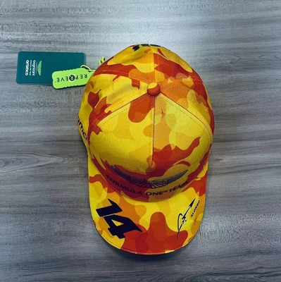 Niestandardowy poliester Repreve Tkanina z recyklingu Baseball Cap Trwałe kapelusze baseballowe