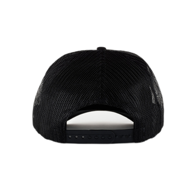 Wykrzywiona wizytówka z recyklingu trucker hat 5 panel trucker cap high profile