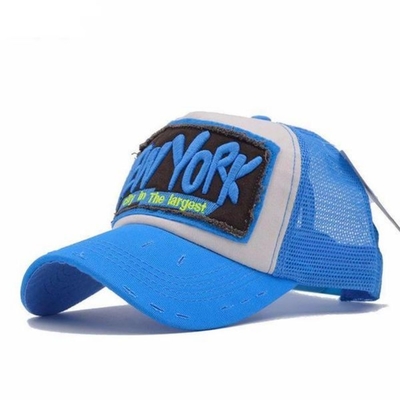 Vintage regulowany 5 panel trucker kapelusz mężczyźni kobiety lato umyte trucker kapelusz