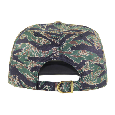 Niestandardowa drukata kamuflażowa czapka Snapback 6 Panel płaska krawędź czapka Snapback