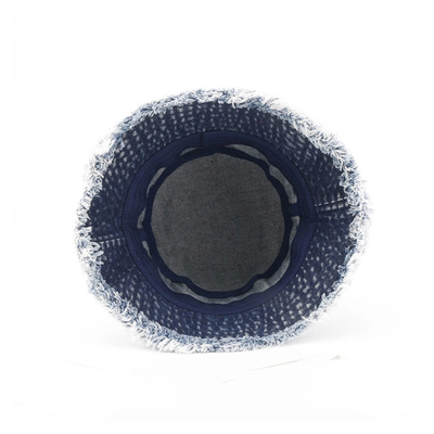 OEM ODM Myte Szczerze Krawędzie Jeans Bucket Hat Vintage Klasyczny Bucket Hat