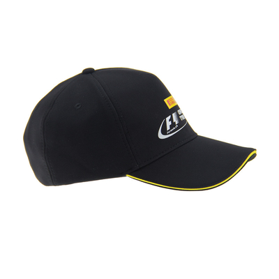 Podstawowy standardowy druk F1 Baseball Cap Five Panel Adjustable Baseball Hat