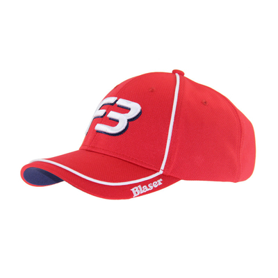 Czerwony logo wyświetlone Baseball Cap Unisex niskim profilu regulowane Casual Kapelusze