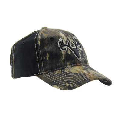 6 Panel Kamuflaż Embroidery Outdoor Baseball Caps, Unisex Low Profile Regulowane kapelusze myśliwskie
