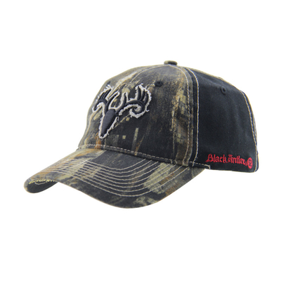 6 Panel Kamuflaż Embroidery Outdoor Baseball Caps, Unisex Low Profile Regulowane kapelusze myśliwskie