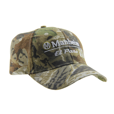 6 Panel Kamuflaż Embroidery Outdoor Baseball Caps, Unisex Low Profile Regulowane kapelusze myśliwskie