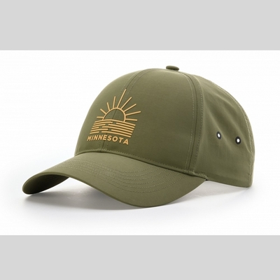 6 Panel wydajności Casual Outdoor Baseball Cap/Hat z ochroną przed wodą i UPF.