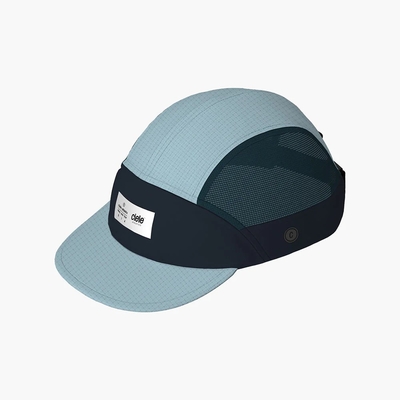 Suede Peak 5 Panel Camp Caps z sublimacyjną koroną drukowaną i skórzanymi paskami