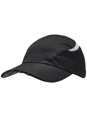 100% poliestrowe mikrofabryki LED oświetlone czapki piłkowe do biegania w nocy