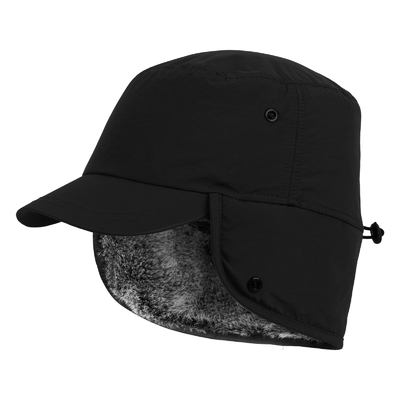 Mężczyźni lub kobiety Kapelusze zimowe Ciepłe klapki na uszach Kapelusz z pełną podszewką False Fur Baseball Cap Trapper Kapelusze myśliwe
