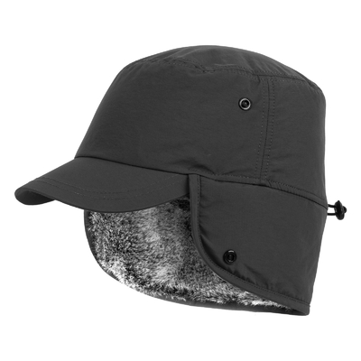 Mężczyźni lub kobiety Kapelusze zimowe Ciepłe klapki na uszach Kapelusz z pełną podszewką False Fur Baseball Cap Trapper Kapelusze myśliwe