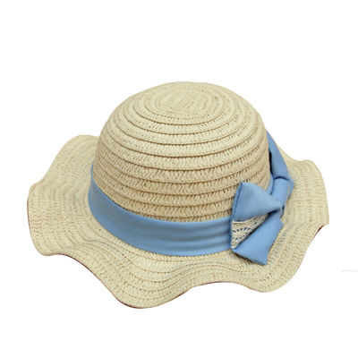 Pantone Color Wide Brim Słomkowy kapelusz Damskie czapki plażowe Niestandardowe logo