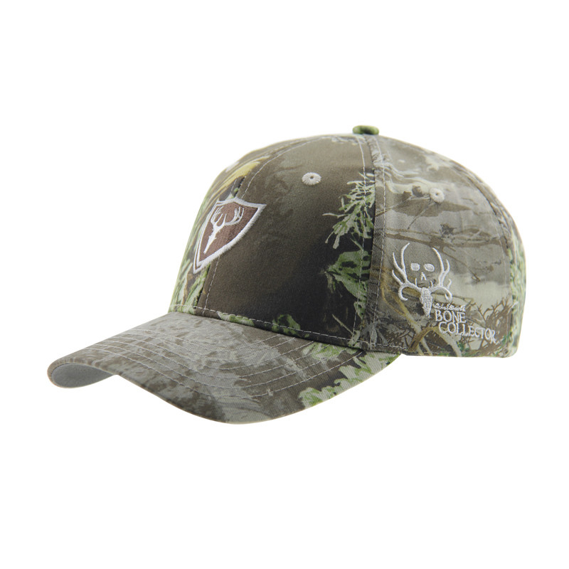6 Panel Kamuflaż Embroidery Outdoor Baseball Caps, Unisex Low Profile Regulowane kapelusze myśliwskie