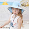 Dziecięce czapki z klapką na szyję dla dzieci UPF 50+ 100% poliester