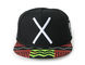Haftowane logo Hip Hop czapka typu snapback 56 cm bawełniany materiał akrylowy