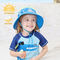 Kapelusz na szyję Upf50+ Czapka Dziecięca czapka z szerokim rondem 43cm 100% bawełna