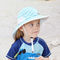 Baby Summer Beach Hat Chłopcy Dziewczęta Kapelusz przeciwsłoneczny Maluch Szyi Klapka Pokrywa Safari Hat Cap
