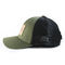 OEM ODM Outdoor 6-panelowa czapka wędkarska ze skórzaną łatką