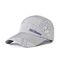 Oddychająca poliestrowa ekologiczna czapka z daszkiem Haftowane sportowe czapki ISO9001