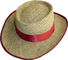 Szerokie rondo gładkie puste słomkowe kapelusze przeciwsłoneczne ochrona UV Coolie pszenica 58cm